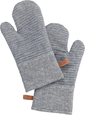 Zdjęcie produktu dla WENKO rękawice kuchenne ADA STRIPES WHT 17x33x3 cm szare