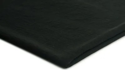 Produktbild von Amerikanischer Krepp, leichter Bekleidungsstoff, Schwarz, 50 x 150 cm