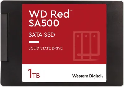 Produktbild von HDSSD 2,5" 1TB WD Red SA500 NAS SSD