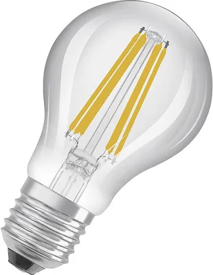 Produktbild von OSRAM LED Stromsparlampe, Filament Birne mit E27 Sockel, Warmweiß (3000K), 7,2 Watt, ersetzt herkömmliche 100W-Leuchtmittel, besonders hohe Energieeffizienz und stromsparend, 1er-Pack