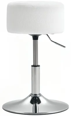 Produktbild von HOMCOM Barhocker, Gepolstert Barstuhl mit Metallgestell, Cordoptik 360° Drehbar