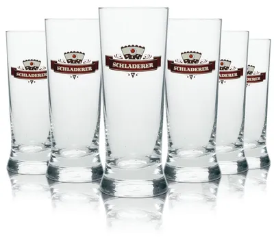 Produktbild von 6x Schladerer Schnaps Glas Longdrink 200ml Ritzenhoff