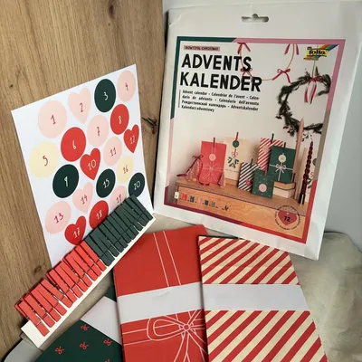 Image de Kit pour faire son propre calendrier de l'Avent - BOWTIFUL CHRISTMAS