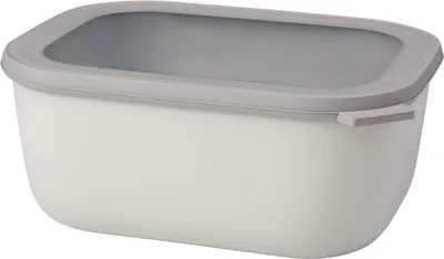 Produktbild von Mepal - Multi Bowl Rectangular Cirqula - 3000 ml - Nordic white