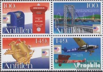 Produktbild von Briefmarken Niederländische Antillen 2006 Mi 1452-1455 Viererblock (kompl.Ausg.) postfrisch Briefmarkenausstellung