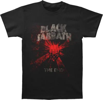 Immagine prodotto di Black Sabbath - Maglietta "The End" per uomo/donna Unisex RO769 (M) (Nero)