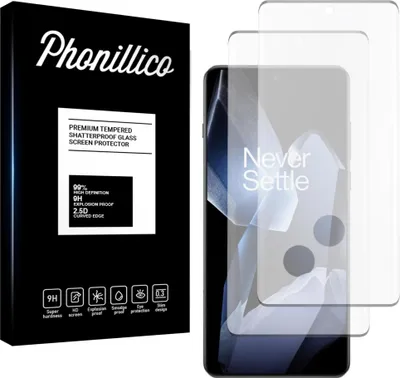 Zdjęcie produktu dla Szkło hartowane do OnePlus 13 [2 sztuki] Folia ochronna na ekran odporna na zarysowania Phonillico®