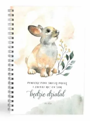 Produktbild von Mein Tagebuch - Vertraue dem Herrn mit deinem Weg - Hase