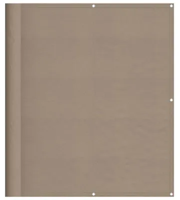 Obrázek produktu pro vidaXL Balkonová zástěna Taupe 120x800 cm 100 % Polyester-Oxford