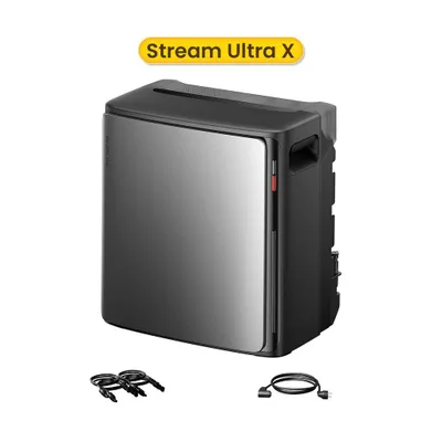 Produktbild von EcoFlow Stream Ultra X 3,84 kWh Balkonkraftwerk Speicher, Plug & Play Solarsystem, 6000 Zyklen, 4 MPPT (0% MwSt)