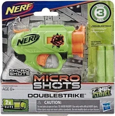 Produktbild von Hasbro Nerf Micro Shots Blasters - Doublestrike 978062