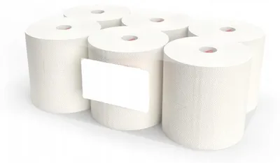 Produktbild von Mistral Papierhandtücher Weiß Ersatz für Matic H1 6er Pack