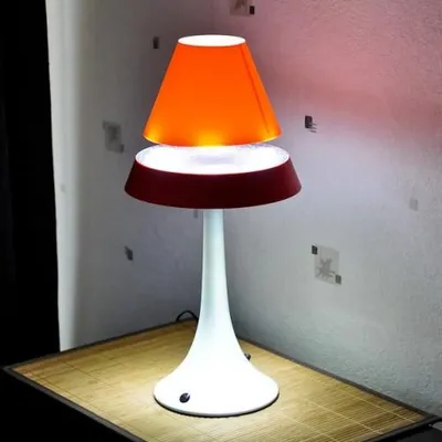Image de Lampe en lévitation ALTHURIA PureLine ROUGE