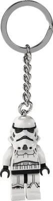 A LEGO Star Wars Stormtrooper keychain.