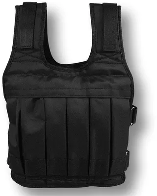 Productafbeelding van Ibenzoa® Verstelbare gewichtsvest, 50 kg – Oxford-stof, 12 zakken, brede schouderbanden, gecomprimeerde schuimvulling en 2 verstelbare banden voor krachttraining