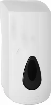 Produktbild von PlastiQline Seifenspender - 2000 ml - weiß - Kunststoff - Wandspender