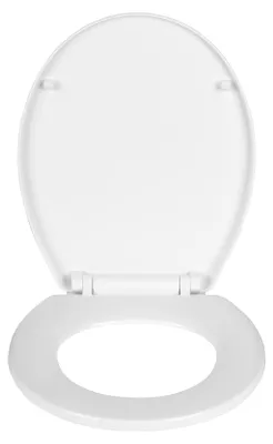 Produktbild von Toilette-Sitz mit Absenkmechanismus LURI, 35,5 x 43 cm, weiß