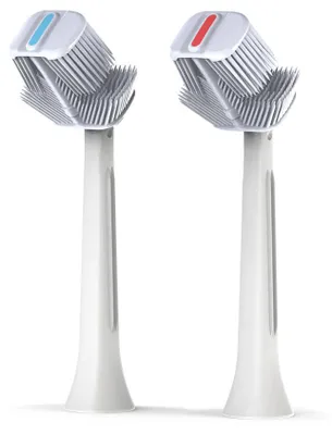 Immagine prodotto di BALENE BY BEXIDENT DUOTECH SONIC: spazzole morbide, confezione da 2 pezzi