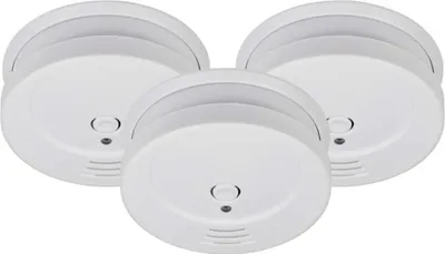 Image de 3x Brennenstuhl Détecteur de fumée 1 an