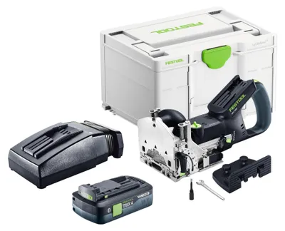 Immagine prodotto di Festool DFC 500 E-Basic Fresa a batteria 18 V 4 - 10 mm + 1x batteria 4,0 Ah + caricabatterie + Systainer