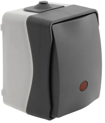 Produktbild von NUQUI Feuchtraum Kontrollschalter IP54 Aufputz 250V/ 10A