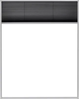Produktbild von (Design 2026） Insektenschutz-Plissee für Fenster Aluminium 80 x 100cm - HOMMIE 654254 - Plissees
