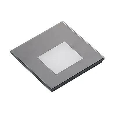 Produktbild von Arcchio LED-Einbaulampe Vexi, 7,8 cm x 7,8 cm, schwarz, CCT