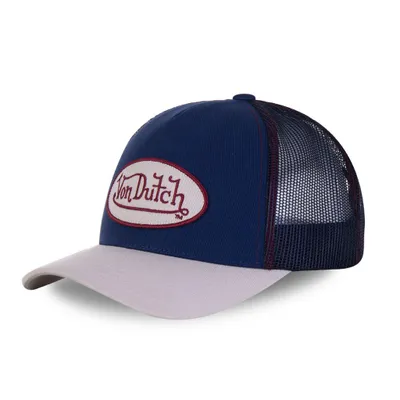 Produktbild von Von Dutch Originals Trucker Cap - COLOR Baseball Mesh blue/grey