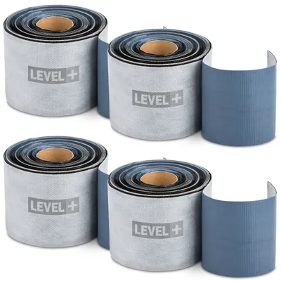 Obrázok produktu pre Samolepiaca butylová hydroizolačná páska 100 mm Páska 80 m Hydroizolácia vaňa Sprcha Balkón Terasa G04 Level+