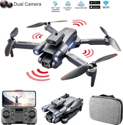 Produktbild von Drohne mit Kamera 6K GPS für Erwachsene FPV Bildübertragung, 25 Min. Lange Flugzeit, Follow-Me, Rückkehr, RC faltbar Drohnen