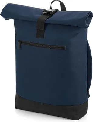 Produktbild von BagBase BG855 | Roll-Top Backpack / Freizeit Rucksack | 32 x 44 x 13 cm - Farbe: French Navy - Größe: 32 x 44 x 13 cm