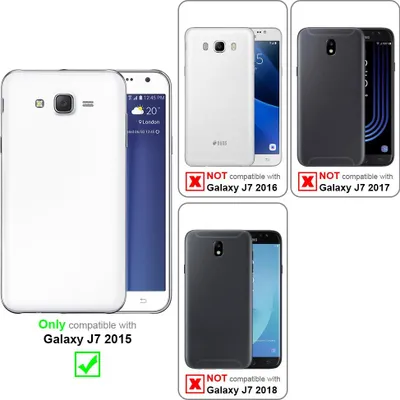 Zdjęcie produktu dla Cadorabo DE-103015, Samsung, Samsung Galaxy J7 2015, Czarny