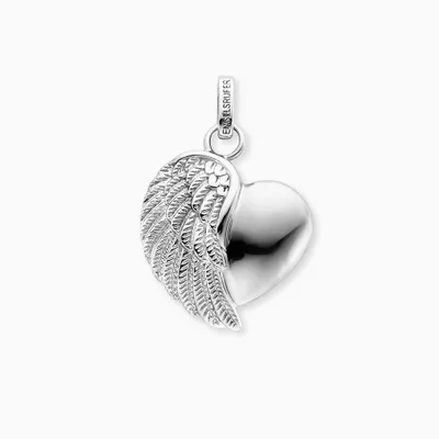 Produktbild von Engelsrufer Herz Anhänger ERP-LILHEARTWING Silber