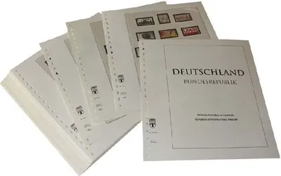 Produktbild von Lindner-T Vordruckblätter T120b/90 Deutschland - Jahrgang 1990 bis 1994