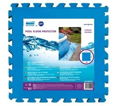 Obrázek produktu pro Pěnová podložka GRE pod bazén 50 x 50 x 0,8 cm - modrá