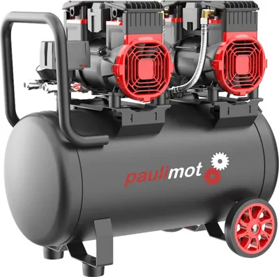 Produktbild von PAULIMOT Flüsterkompressor K50-A, Tankvolumen 50 Liter