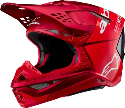 Zdjęcie produktu dla Kask motocrossowy Alpinestars Sm10 Flood czerwony Rozmiar: M
