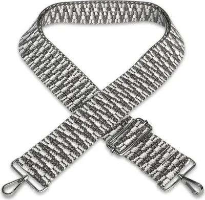 Produktbild von ARTVALL - Taschenband, Umhängeband für Tasche, Schultergurt verstellbar, 85 - 155 cm, Handtaschenband mit Karabiner DIY in Weiß