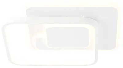 Produktbild von BRILLIANT Geron Wand- und Deckenleuchte 31x31cm weiß Innenleuchten,Deckenleuchten,-dekorativ | 1x 24W LED integriert, (Lichtstrom: 3138lm, Lichtfarbe: 3000K) | Energiesparend und langlebig durch LED-E