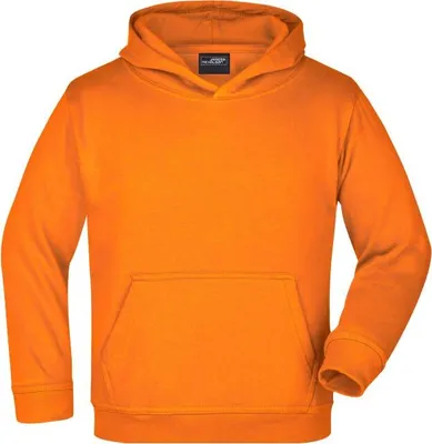 Produktbild von Klassisches Kinder-Kapuzensweat in vielen Farben orange, Gr. S