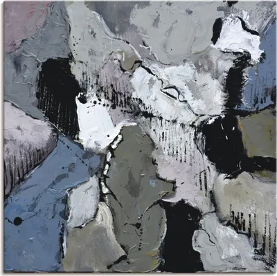 Produktbild von ARTland Leinwandbild Abstrakt XII Größe: 50x50 cm