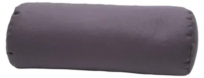 Produktbild von Sundo Nackenrolle mit Latschenkiefer (Zirbenholz) und Dinkelspreu 40 × 18 cm - Baumwollbezug mit Reißverschluss anthrazit