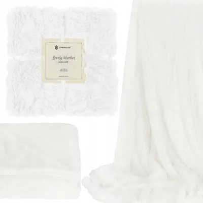 Produktbild von Springos® Flauschdecke Warm Bettüberwurf 160x200cm