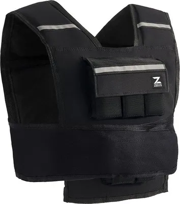 Produktbild von Gewichtsweste, verstellbar, 0,5 - 10,5 kg / 0,5 - 20,5 kg, Trainingsweste mit 20 einstellbaren Gewichten, Laufweste für Damen und Herren, Fitnessweste, Sportweste, Krafttrainingsjacke, Gewichtsweste