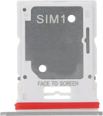 Produktbild von Clappio, SIM-Kartenhalter für Xiaomi Redmi Note 11 Pro Dual Nano Sim, Weiß