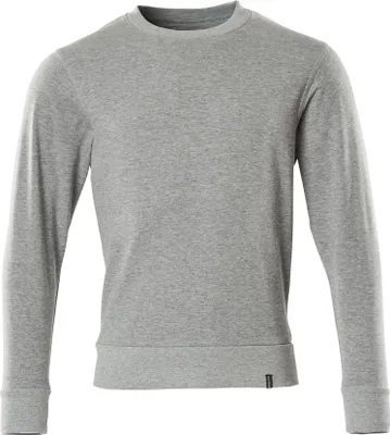 Produktbild von MASCOT® Sweatshirt, moderne Passform Sweatshirt Größe S ONE, grau-meliert | Packung (1 Stück)