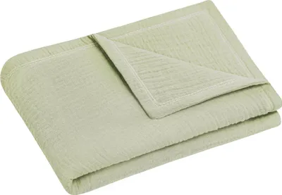 Produktbild von Julius Zöllner lime Kuscheldecke Musselin 70x100