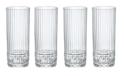 Produktbild von Bormioli Rocco Longdrinkglaser - 4x - 400 ml - Trinkglaser