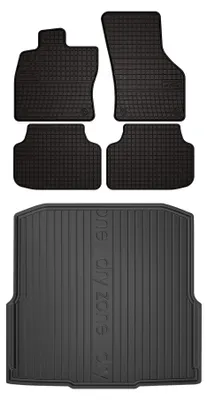 Immagine prodotto di Tappetini gomma SolidPRO + baule DryZone per Skoda Octavia III 2012-2020 5 pezzi