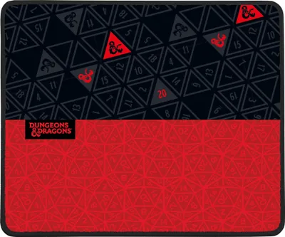 Obrázek produktu pro Dungeons & Dragons Mousepad Red & Black